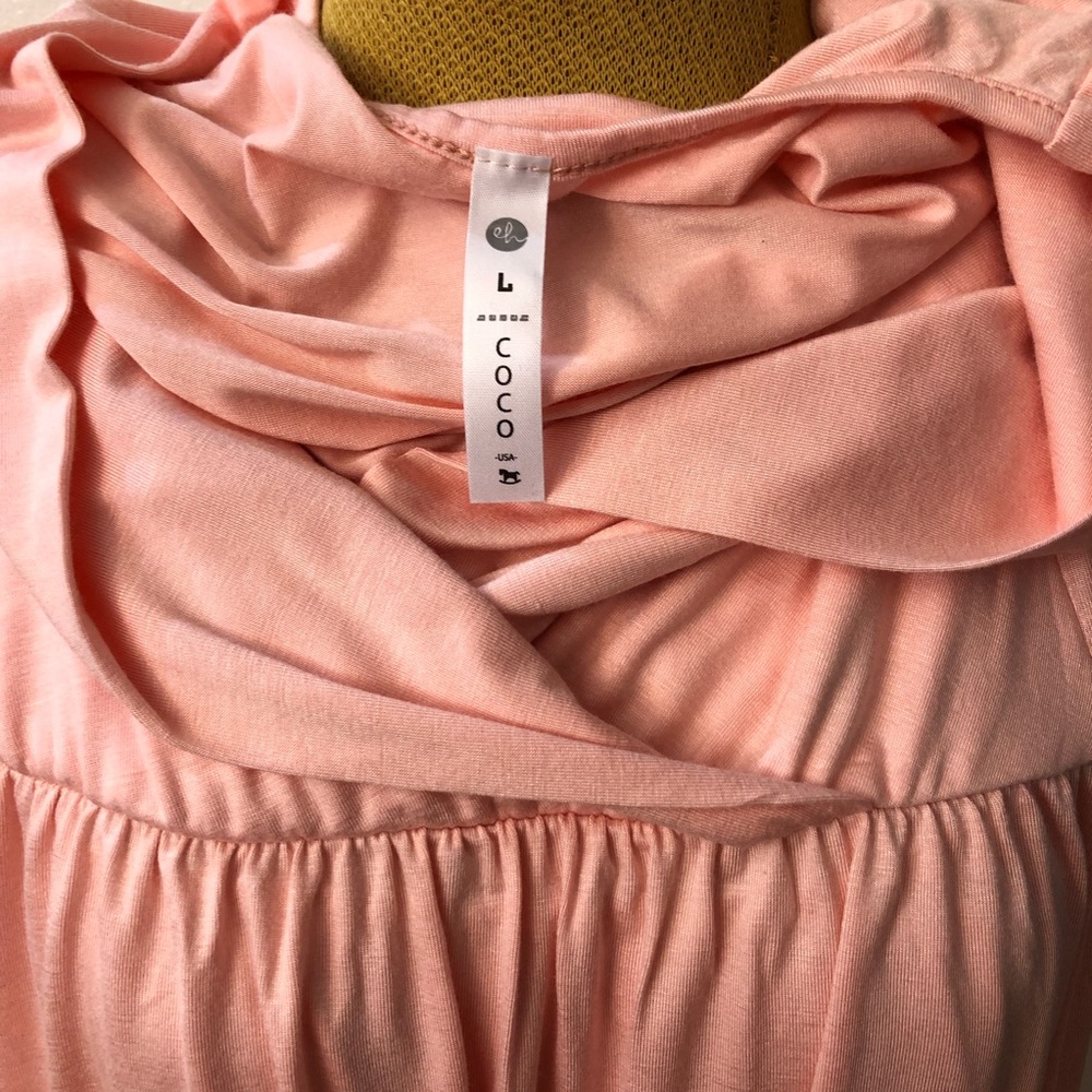 New # Wrapped Ruched Maternity Dress - Picture 9 of 9